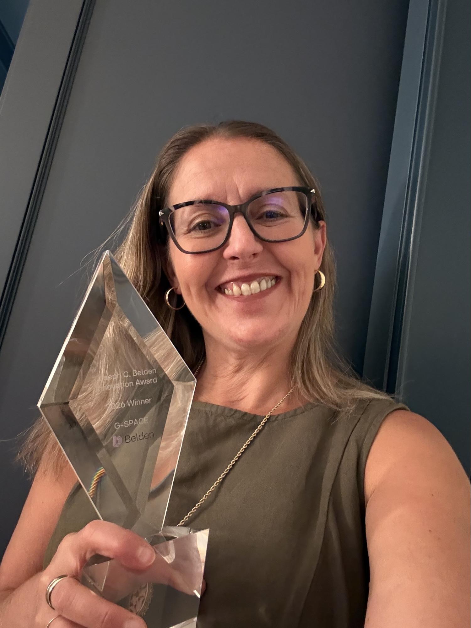 g-SPACE pitching at the summit
